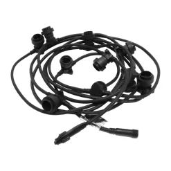 New Star Trading Connecta light string E27 7.35 m, Black