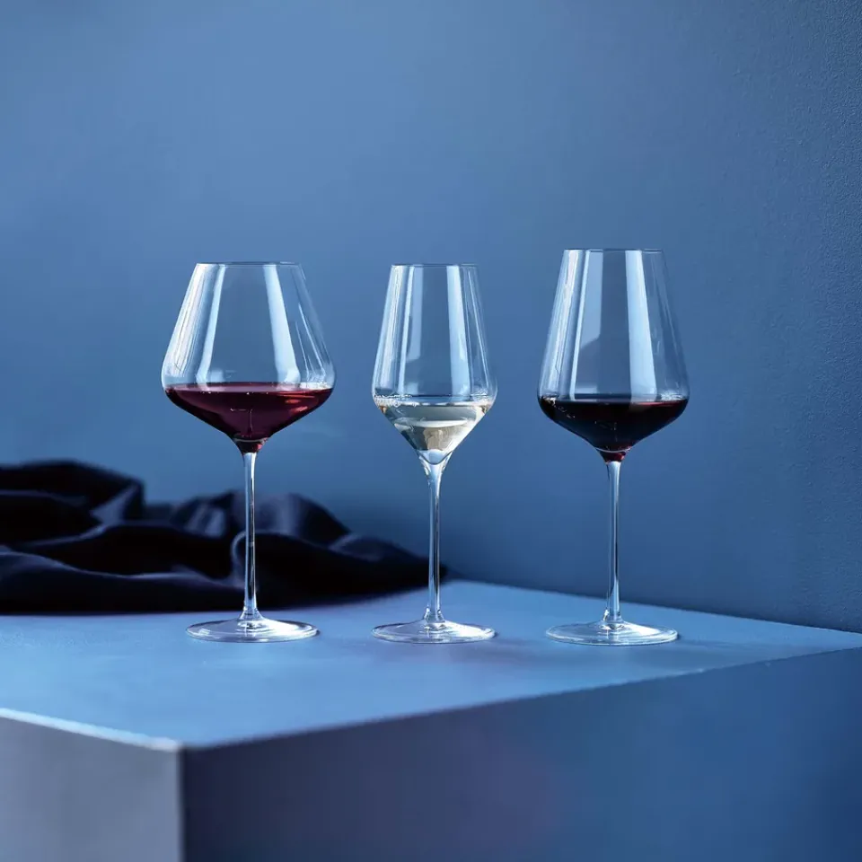 Wine Glasses^Aida Connoisseur Extravagant red wine glass 64.5 cl 4-pack, Clear Transparent