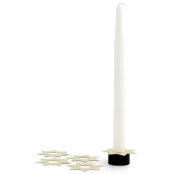 Candle Accessories^KLONG Constella manschett stars 5 pack, Brass Gold-coloured