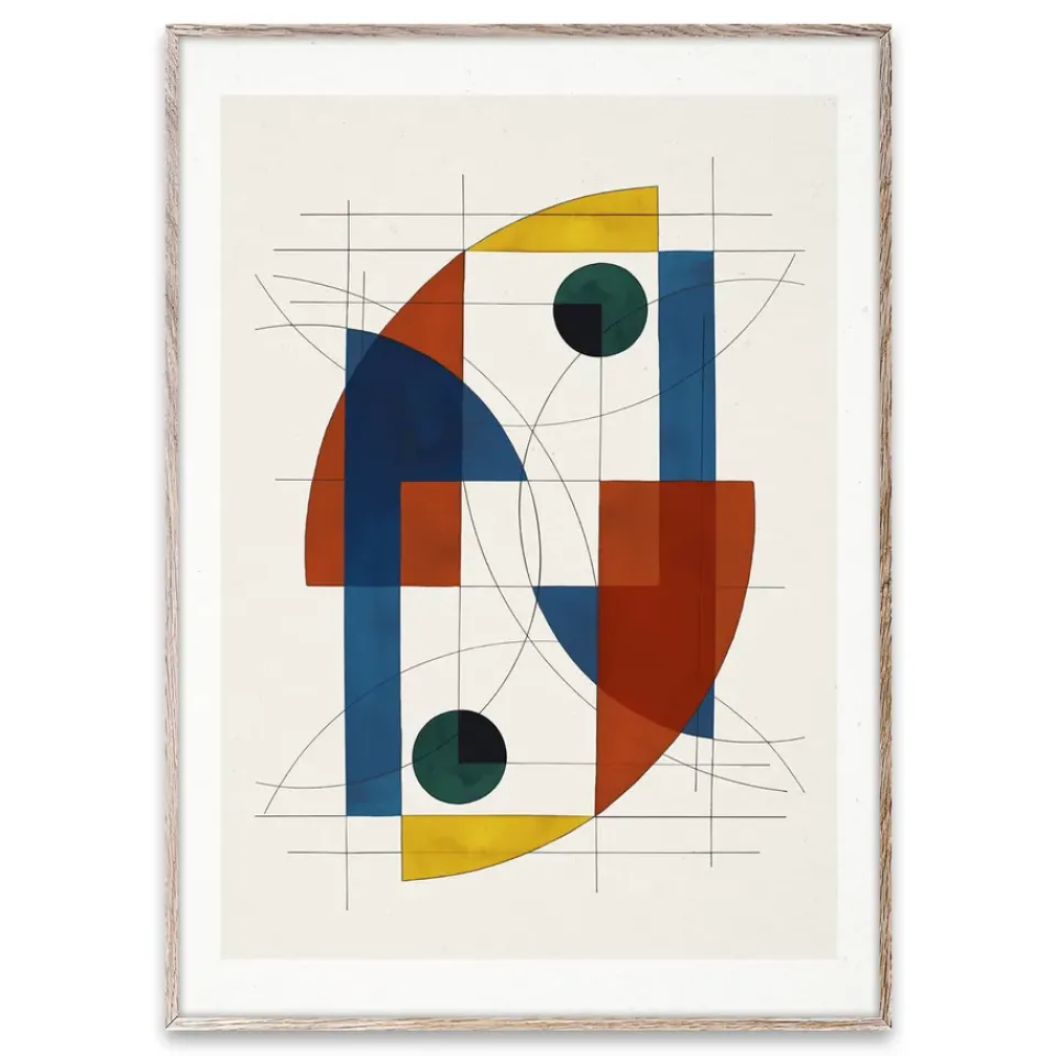 Posters^Paper Collective Constructions 02 poster, 50x70 cm Multi