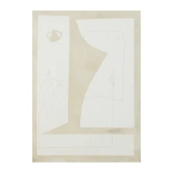 New Paper Collective Consume poster, 30x40 cm WhiteBeige