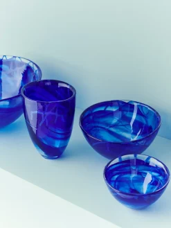 Dessert Bowls^Kosta Boda Contrast bowl 160 mm, - Blue