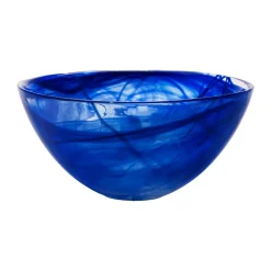 New Kosta Boda Contrast bowl 350 mm, - Blue