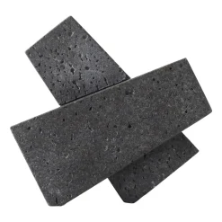 Best Audo Copenhagen Converge bookends, Lava stone Grey
