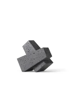 Best Audo Copenhagen Converge bookends, Lava stone Grey