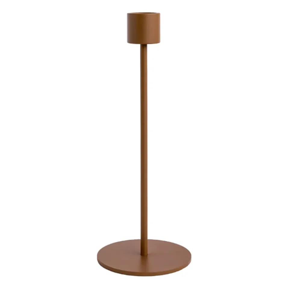 Hot Cooee Design Cooee candle holder 21 cm, Coconut Brown
