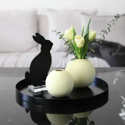 Decorative Accessories|Decorative Trays^Cooee Design Cooee tray 30 cm round, Black