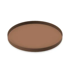 Decorative Trays^Cooee Design Cooee tray 30 cm round, coconut Brown