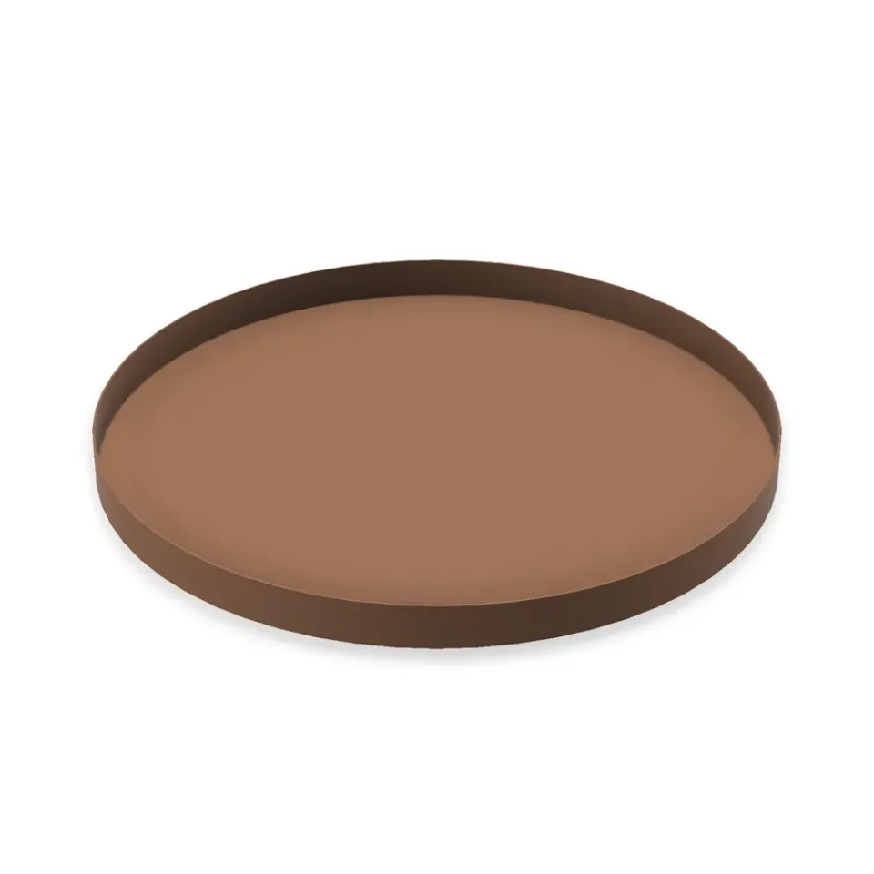 Decorative Trays^Cooee Design Cooee tray 30 cm round, coconut Brown