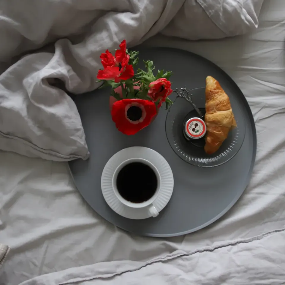 Sale Cooee Design Cooee tray 40 cm round, Grey