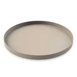 Cooee Design Cooee tray 40 cm round, sand Beige