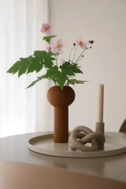 Cooee Design Cooee tray 40 cm round, sand Beige