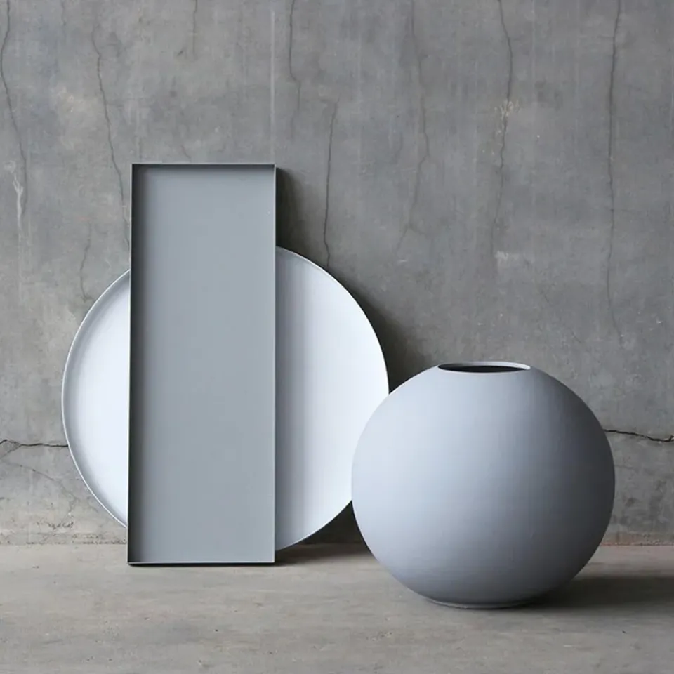 Decorative Trays^Cooee Design Cooee tray 40 cm round, White