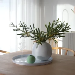 Decorative Trays^Cooee Design Cooee tray 40 cm round, White