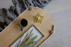 Sale Cooee Design Cooee tray 39 cm, Sand Beige