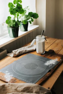 More Baking Accessories^Dorre Cookie baking mat 50 cm, Gray silicone Grey