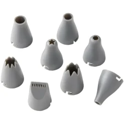 More Baking Accessories^Dorre Cookie icing nozzle set, Transparent