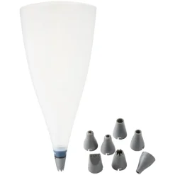 More Baking Accessories^Dorre Cookie icing nozzle set, Transparent