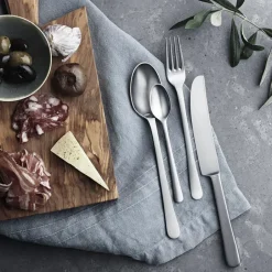 Outlet Georg Jensen Copenhagen matt cutlery set, 16 pcs Silver-coloured