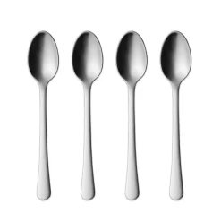 Discount Georg Jensen Copenhagen matte teaspoon large, 4-pack Silver-coloured