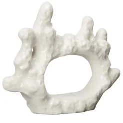 Napkin Rings & Holders^Byon Coral napkin ring, White
