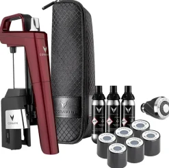 Coravin Timeless Six Wine System, Burgundy Red