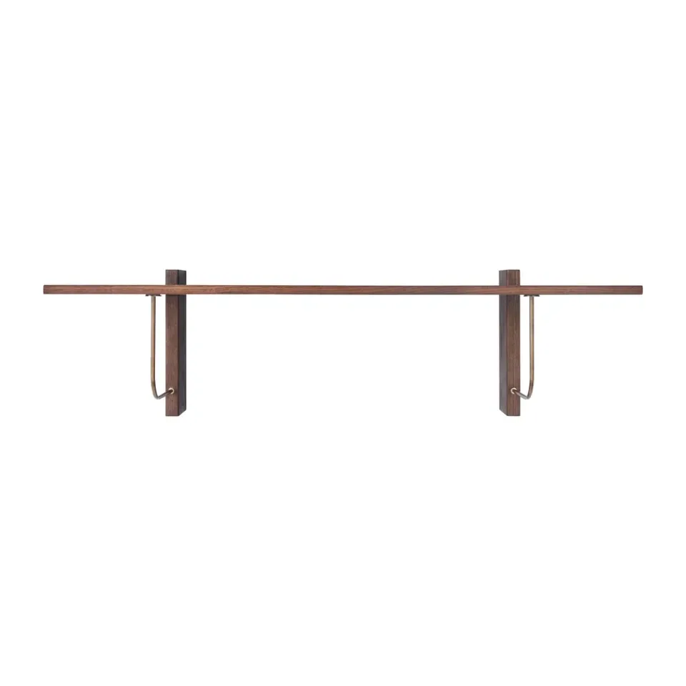 Desks^Audo Copenhagen Corbel desk 100x45cm, Dark stained oak Brown