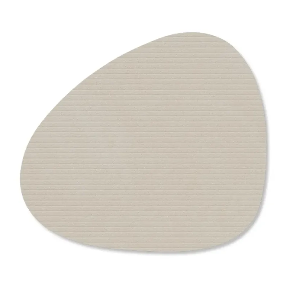 Hot LIND DNA Corduroy coaster curve, Oyster White Grey