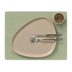 Hot LIND DNA Corduroy placemat square L, Olive Green