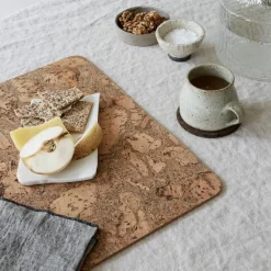 Placemats^Formgatan Cork placemat 30x40 cm 2-pack, Natural Brown