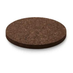 Best Formgatan Cork trivet smoked, Ø27 cm Brown