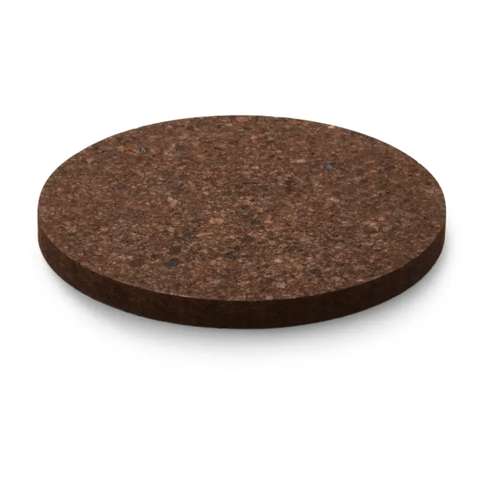 Trivets^Formgatan Cork trivet smoked, Ø19 cm Brown