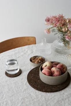 Trivets^Formgatan Cork trivet smoked, Ø19 cm Brown
