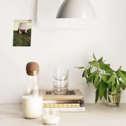 New Muuto Corky carafe, Clear Transparent