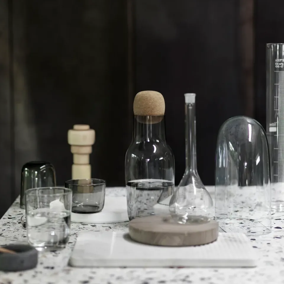 Best Muuto Corky glass high 4-pack, Clear Transparent