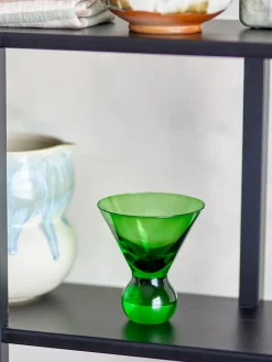 Cocktail & Martini Glasses^Bloomingville Corliss cocktail glass 4-pack, Green