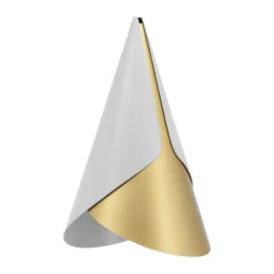 Lampshades^Umage Cornet lampshade, Nuance mist-brass White