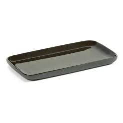 Serax Cose tray rectangular S 9.8x16.2 cm, Dark Grey