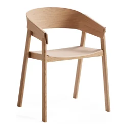 Outlet Muuto Cover Armchair, Oak Brown