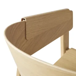 Outlet Muuto Cover Armchair, Oak Brown