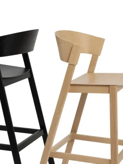 Hot Muuto Cover bar stool, Oak BeigeBrown
