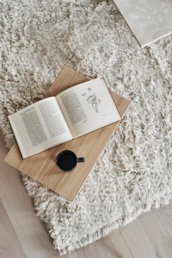 Sale Scandi Living Cozy wool carpet natural , 200x300 cm White