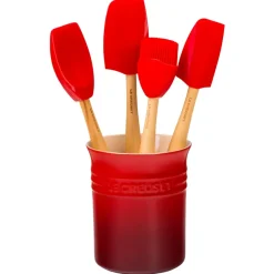 Discount Le Creuset Craft grill- and baking brush, Cerise Red