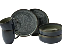Table Settings & Starter Sets^Villeroy & Boch Crafted Breeze breakfast set 6 pieces, Grey-blue Green