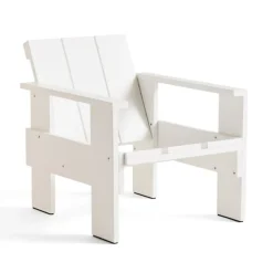Seating^HAY Crate lounge chair lacquered pine, White