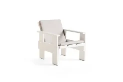 Seating^HAY Crate lounge chair lacquered pine, White