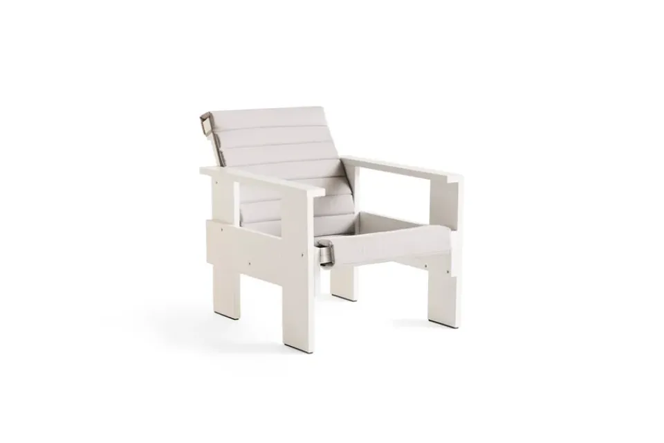 Seating^HAY Crate lounge chair lacquered pine, White