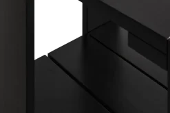 HAY Crate Low Table 45x45x40 cm lacquered pine, Black