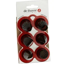Discount De Buyer Creative tulle set, 6-pack Grey