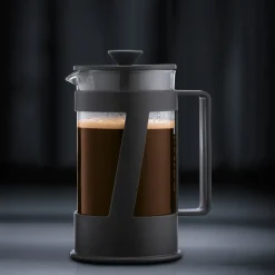 Coffee Presses & Makers^Bodum Crema coffee press, 8 cups Black
